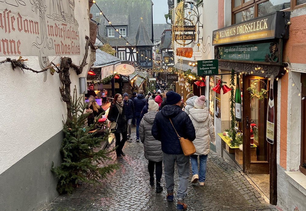 Weihnachtsmarkt der Nationen in Rüdesheim