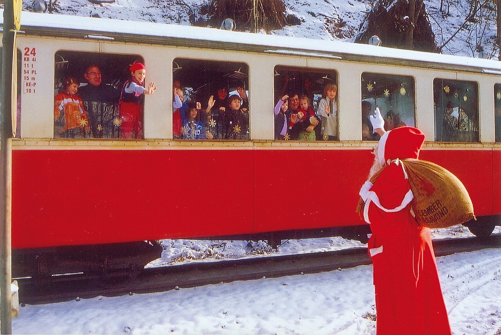 Nikolausfahrt mit dem Vulkanexpress